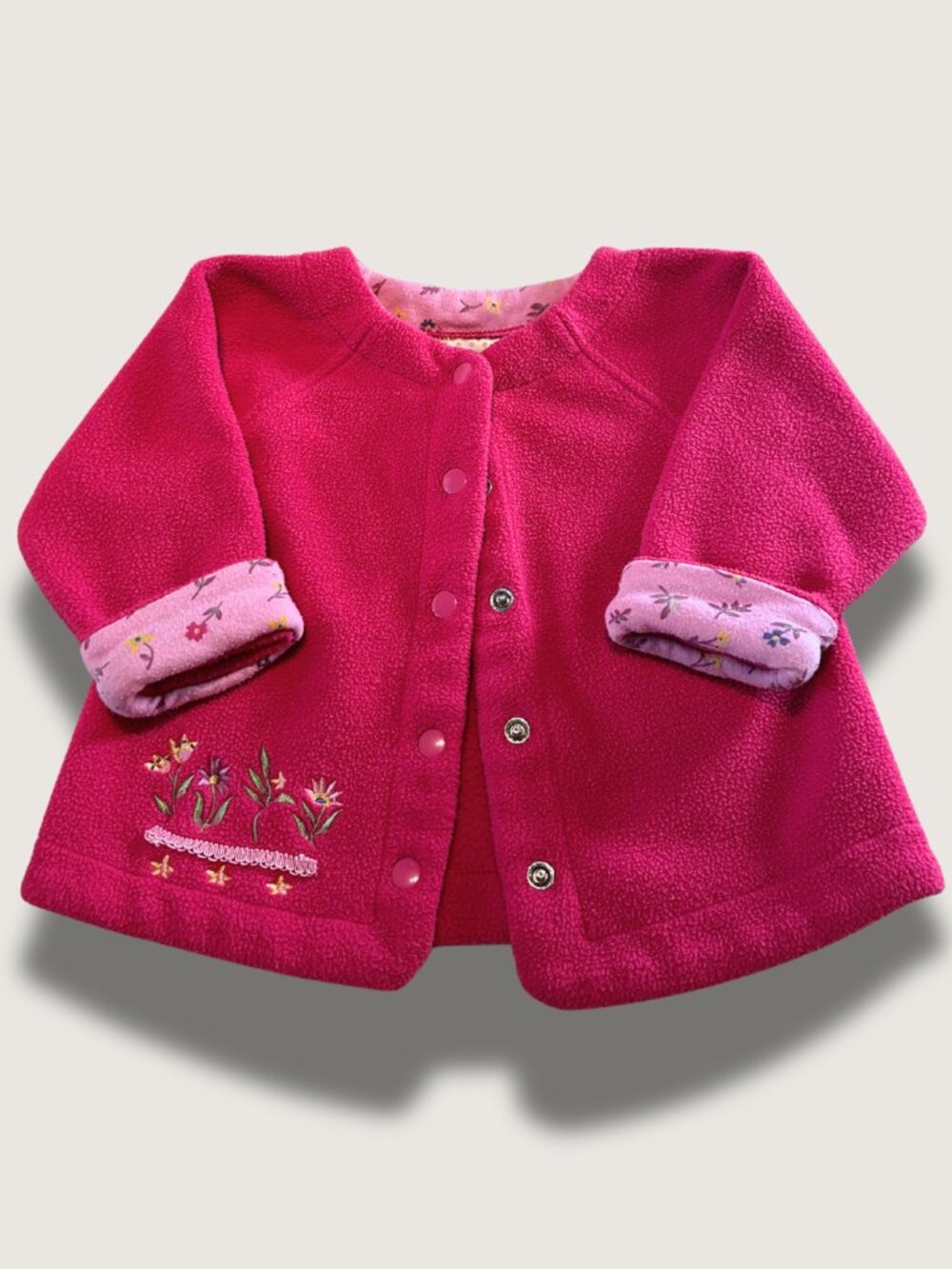Vintage/Y2K Cherokee Fleece Cardigan